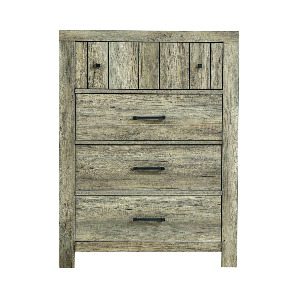 Adelaide 4-Drawer Chest Rustic Oak - 223105 Pie's Variety Store