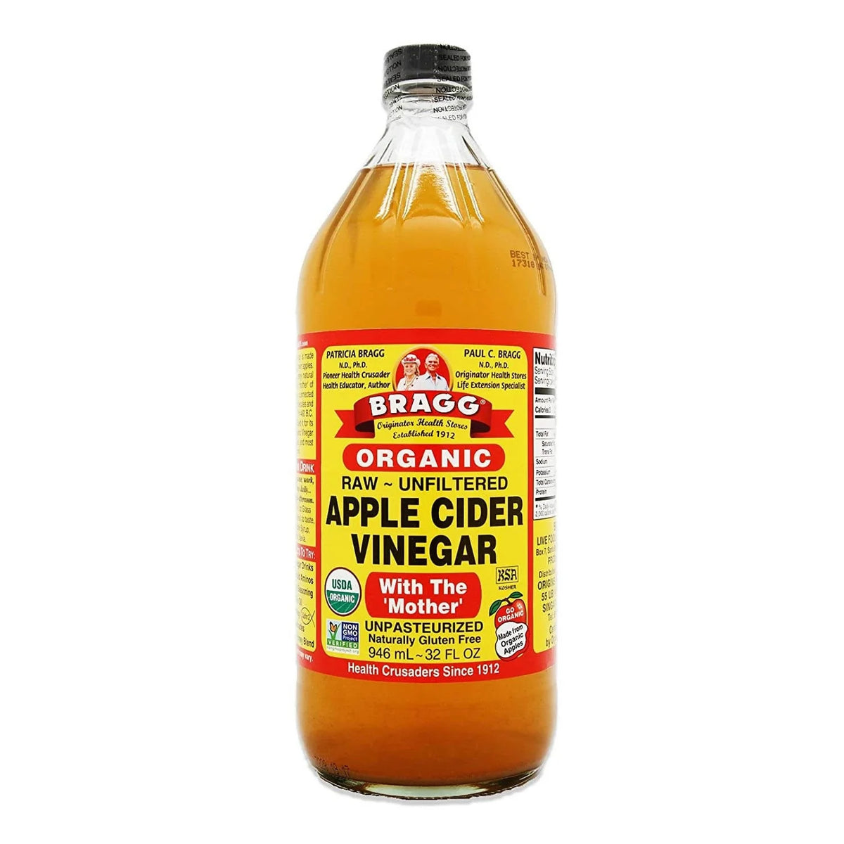 Bragg Apple Cider Vinegar 32oz - 07430500132 Pie's Variety Store