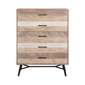 Marlow 5-Drawer Chest Rough Sawn Multi - 215765 Pie's Variety Store