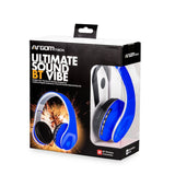 ARGOM TECH ULTIMATE SOUND VIBE WIRELESS HEADSET - ARG-HS-2552BK Pie's Variety Store