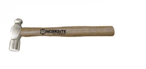 Worksite Ball Pein Hammer 24oz with Hardwood handle. All purpose craft hammer. Hardwood handle
