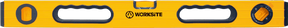 Worksite Aluminum Level with Hand Holes & Break-resistant acrylic 32 inches (800mm) WT4161 Worksite Hand Tools