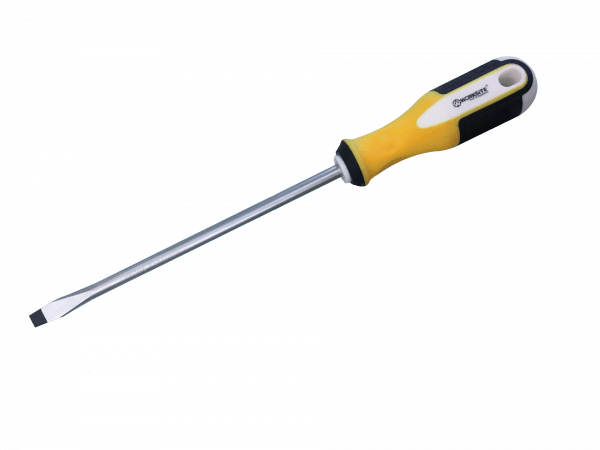 Worksite Flat Head Screwdriver 8 * 200 Made of Highly Durable CR-V Steel