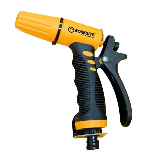 Worksite Pistol Grip Water Spray Nozzle. High Pressure Nozzle