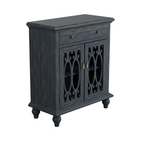 2-Door Accent Cabinet Blue - 952846 Pie's Variety Store