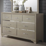 Beaumont 7-Drawer Rectangular Dresser Champagne - 205293 Pie's Variety Store