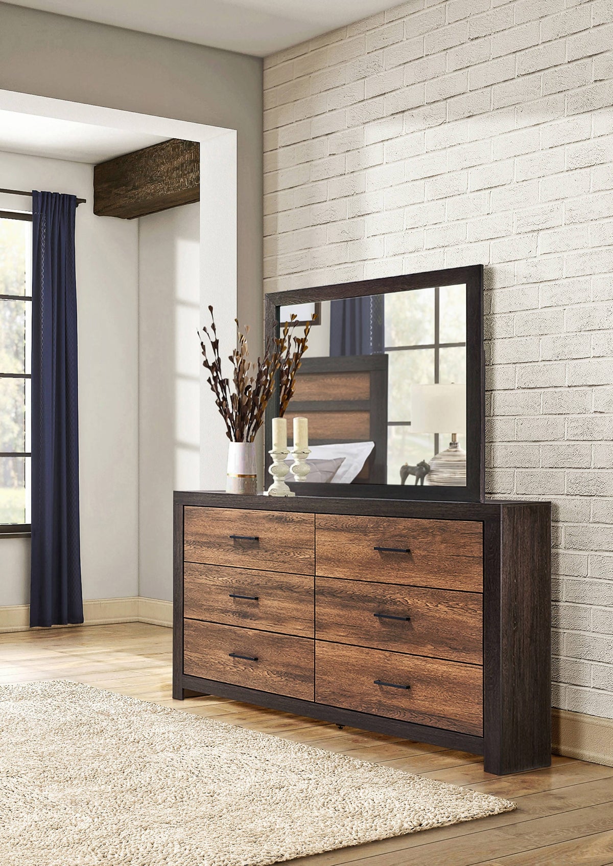 Dewcrest Queen Panel Bed Caramel And Licorice 4PC Set - SET4PC223451Q Pie's Variety Store