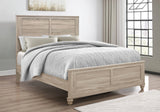 Wenham Queen Panel Bed Natural Oak 4PC Set - SET4PC205461Q Pie's Variety Store