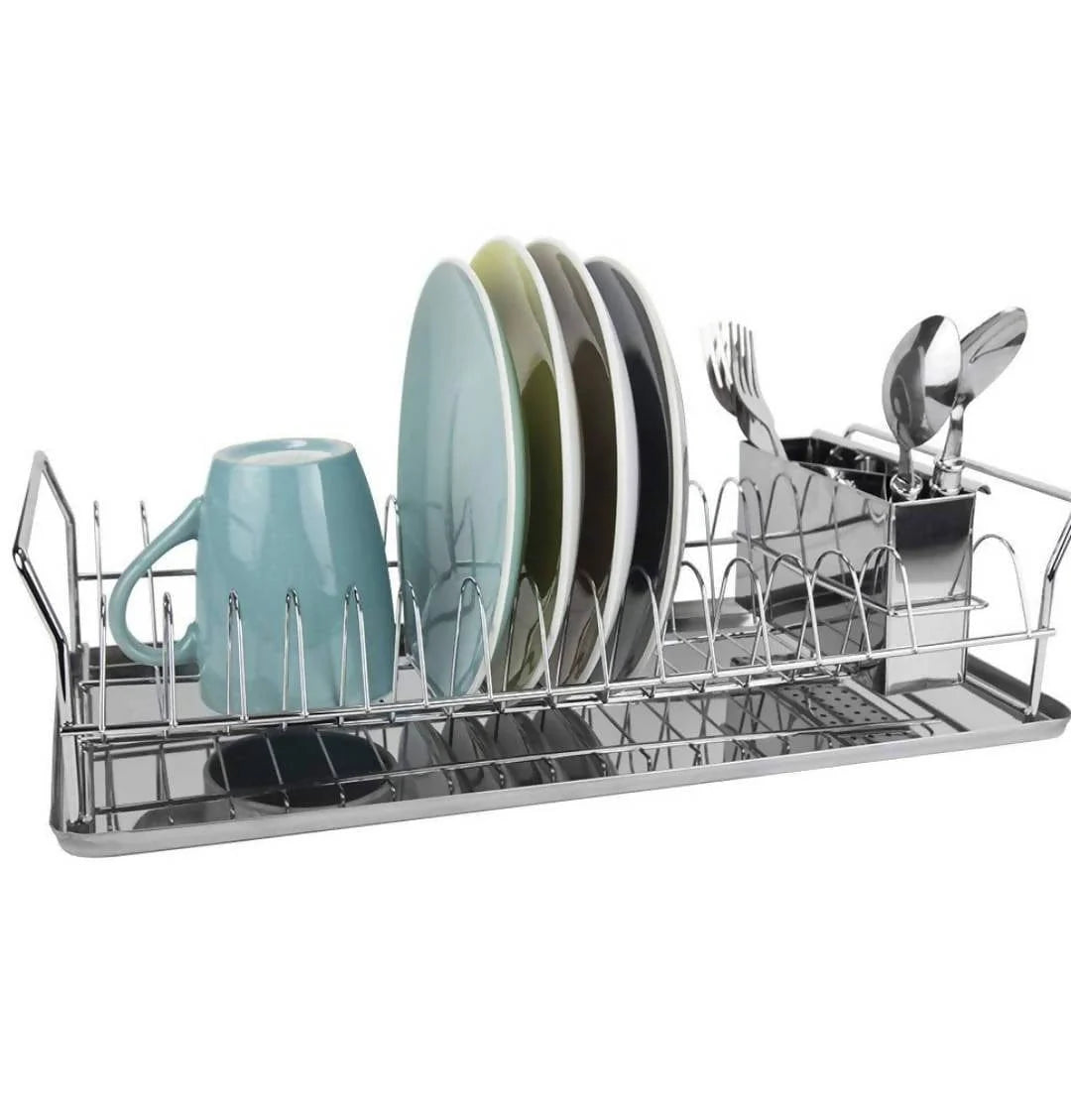 Diamond Home Dish Drying Rack with Durable Chrome Finish - DH-10102 Elegant AccScents
