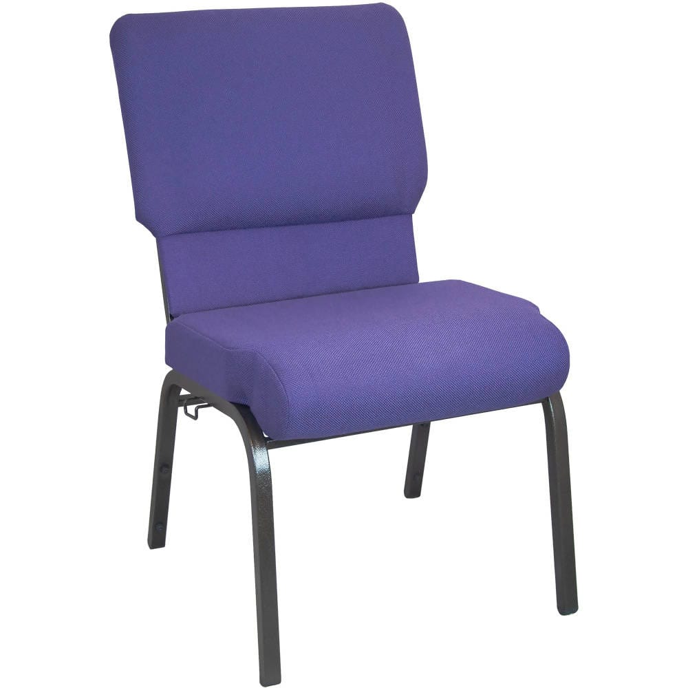 Advantage Maroon Church Chair with Book Rack 20.5 in. Wide [PCHT-104-BR] Pie's Variety Store