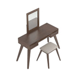 2-Piece Vanity Set With 3-Drawer Medium Brown Each piece is treated to a medium brown finish that warms up any room.- 930224 Pie's Variety Store
