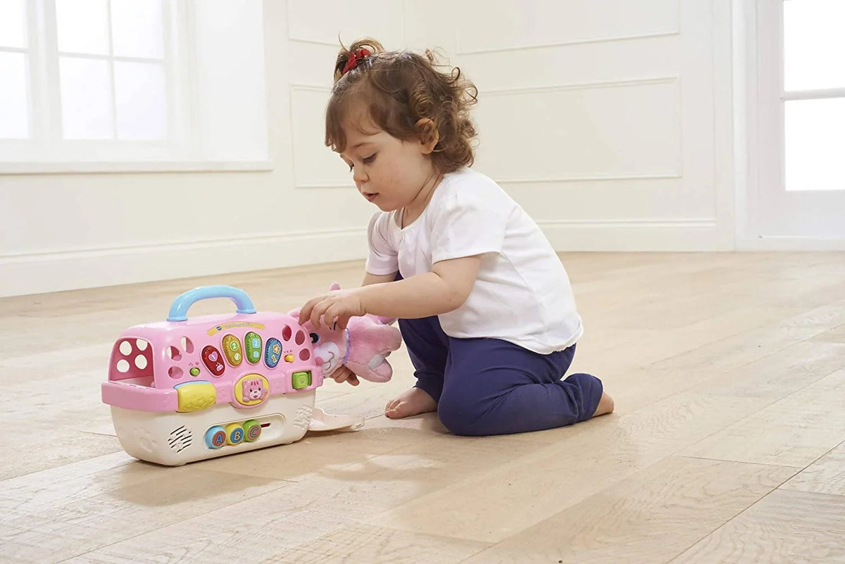 VTech Cosy Kitten Carrier Interactive Toy - 80-191503 Pie's Variety Store