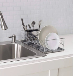 Diamond Home Dish Drying Rack with Durable Chrome Finish - DH-10102 Elegant AccScents