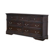Cambridge 7-Drawer Rectangular Dresser Cappuccino Collection