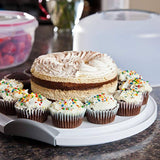 Sterilite Cake Server See-Through Lid