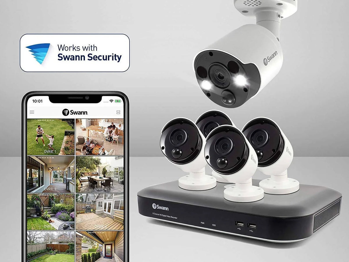 Swann Security System 12 Camera 1Tb DVR Hd-622706 Hannah Frederick