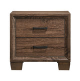 Brandon 2-Drawer Nightstand Medium Warm Brown - 205322 Pie's Variety Store