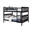 Chapman Full Over Full Bunk Bed Black - 460359 A-Z Store Nadia