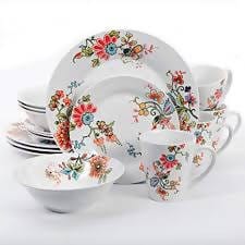 GIBSON HOME Doraville 16pc Dinnerware Set - 08508129157 Pie's Variety Store