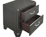 Noma Queen Panel Bed Caviar And Grey 4 PIECE Set - SET4PC215901Q Pie's Variety Store