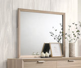 Lynncrest Rectangle Dresser Mirror Rustic Beige - 222594 Pie's Variety Store