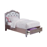 Caroline Full Storage Bed Metallic Lilac And Grey - 400891F Pie's Variety Store