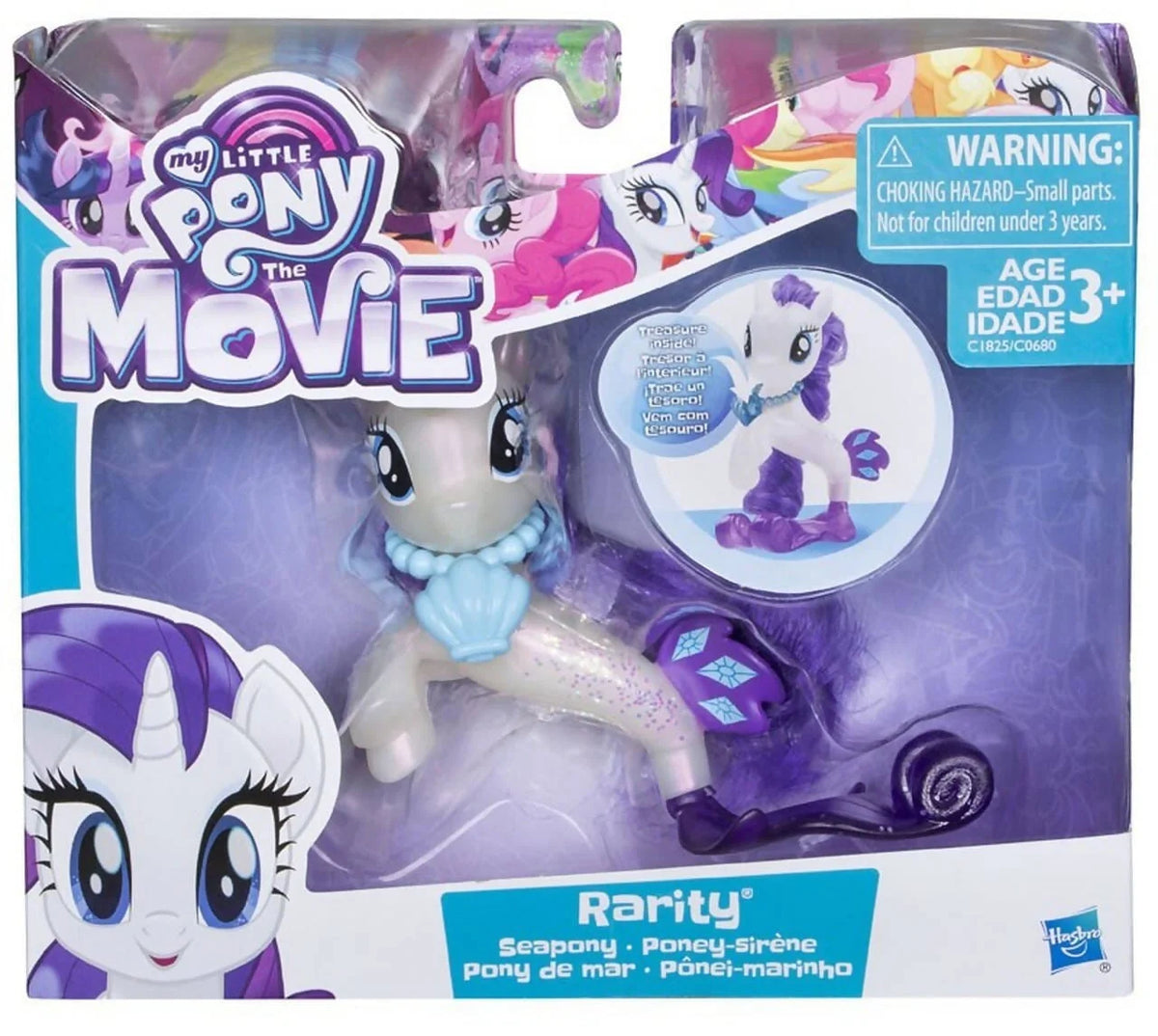 My Little Pony The Movie Seapony Rarity - 630509527434 Pie's Variety Store