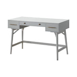 3-Drawer Writing Desk Walnut - 800744 coastmega