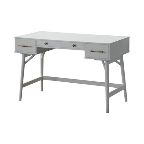 3-Drawer Writing Desk Walnut - 800744 coastmega