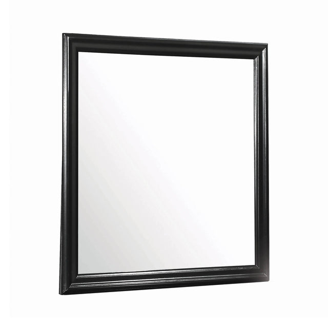 Louis Philippe Mirror Black - 212414 Pie's Variety Store