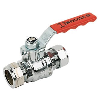 Pegler Ball Valve - Chrome Finish