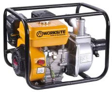 WORKSITE 5.5HP Water Pump Gasoline Engine 163cc 4 Stroke High Pressure 3" Gasoline Water Pump-GWP104 Worksite Power Tools