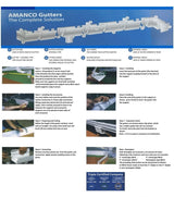AMANCO Gutter Ends - 352518 MEGA