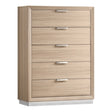 Lynncrest 5-Drawer Chest Rustic Beige - 222595 Pie's Variety Store