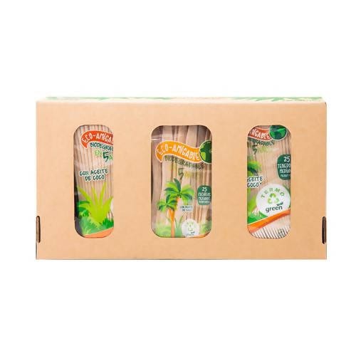 Termogreen Assorted Cutlery Set 400 Units / 382356 dayana sifontes