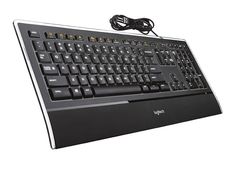 Logitech Illuminate Keyboard-K800 Hannah Frederick