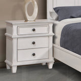 Carolina Queen Panel Bed Antique White 4PC Set - SET4PC222871Q Pie's Variety Store