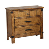 Brenner Queen Panel Bed Rustic Honey 4 PIECE Set - SET4PC205261Q Pie's Variety Store