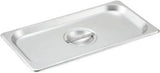 Solid Third Size Non-Stick Surface Steam Pan with Lid 6.5qt - 69258578557 Pie's Variety Store