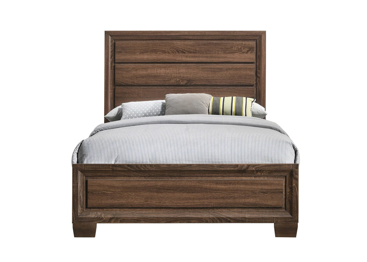 Brandon Full Panel Bed Medium Warm Brown - 205321F Pie's Variety Store