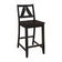 Counter Height Stool with Footrest Black - 193499 Pie's Variety Store