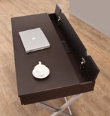 Olsen Lift Top Storage Connect-It Desk Cappuccino - 800117 Pie's Variety Store