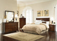 Tatiana Queen/Full Headboard Warm Brown 4 PIECE Set - SET4PC202391QF Pie's Variety Store