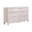 Caroline 6-Drawer Rectangular Dresser White - 400723 Pie's Variety Store