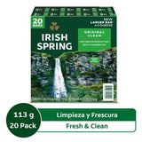  20 pack  113 g  20 X 113 G Large Bars - Washes away bacteria on body and can be used to wash your hands if you run out of hand soap. Paraben free bar soap