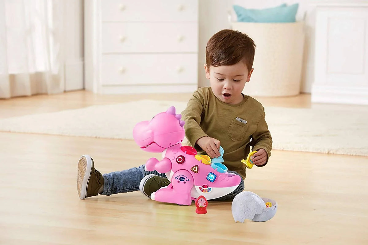 Vtech Learn & Dance Dino Pink - 80-518753 Pie's Variety Store