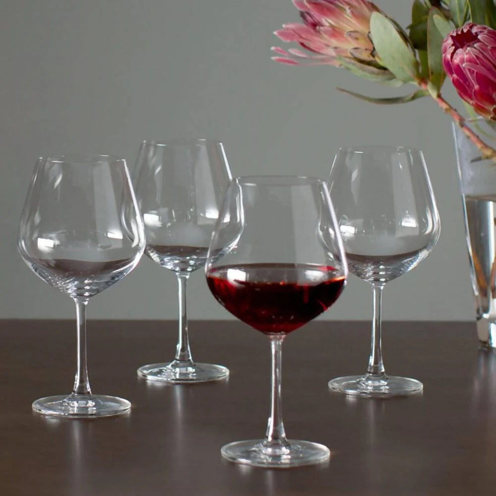 Cuisinart Advantage Glassware Essentials Collection Burgundy Glasses (Set of 4) - CU-CG-02-S4BU Elegant AccScents