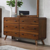 Robyn 6-Drawer Dresser Dark Walnut - 205133 Pie's Variety Store