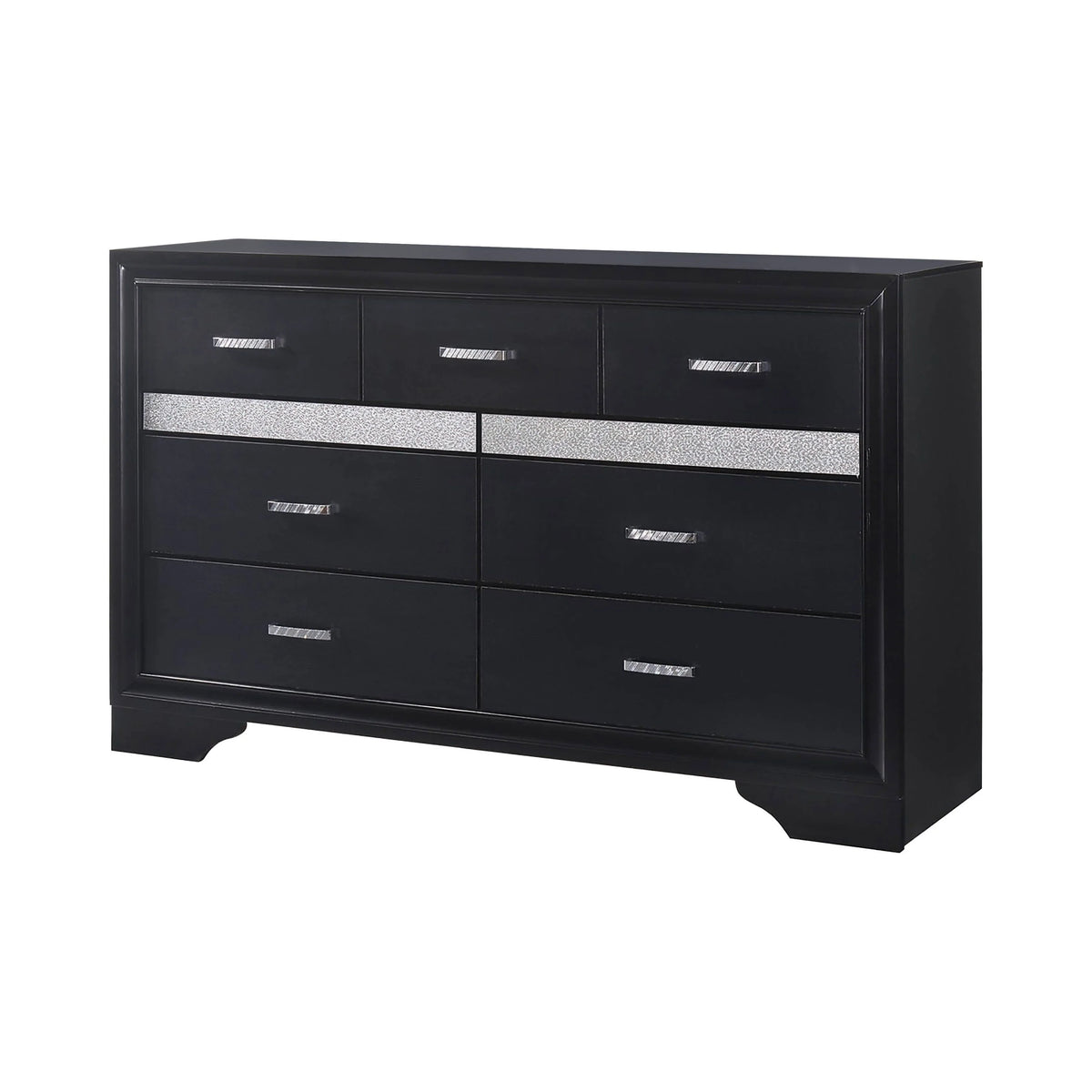 Miranda Queen 2-Drawer Storage Bed Black 4PC Set - SET4PC206361Q Pie's Variety Store