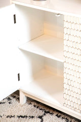 Rectangular 2-Door Accent Cabinet White - 953401 Pie's Variety Store